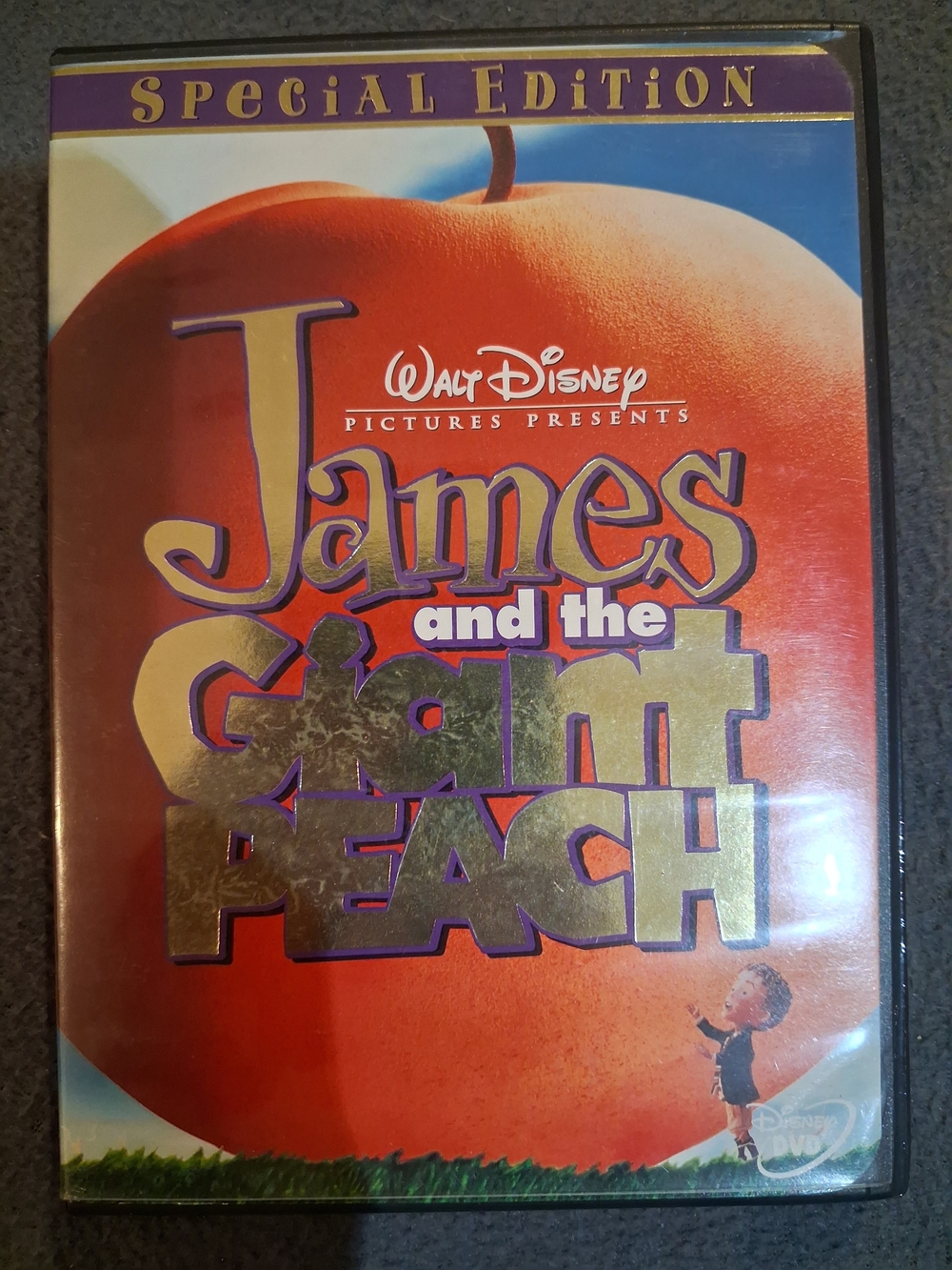 Walt Disney James and the Giant Peach Dvd